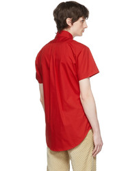 ERL Red Cotton Shirt