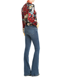 Dsquared2 Printed Silk Blouse