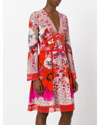Roberto Cavalli Floral Print Dress