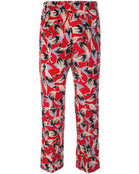 No.21 No21 Printed Cropped Trousers