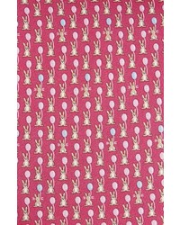 Salvatore Ferragamo Bunny Print Silk Tie