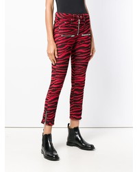 Isabel Marant Etoile Isabel Marant Toile Zebra Print Trousers