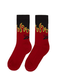 Vetements Multicolor Reebok Edition Fire Socks