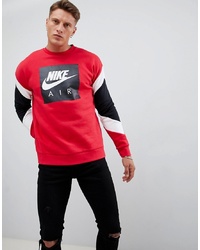 Nike Air Sweatshirt In Red 928635 687