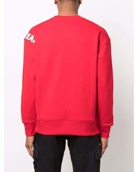 Tommy Jeans All Over Logo Print Sweatshirt