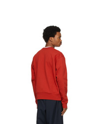 Marni Red Logo Sweatshirt