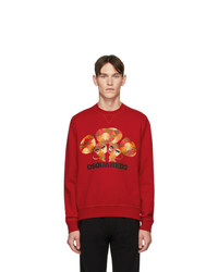 DSQUARED2 Red Mouse Cool Fit Sweatshirt