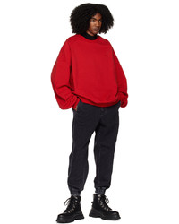 Juun.J Red Mouvet Sweatshirt