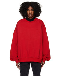 Juun.J Red Mouvet Sweatshirt