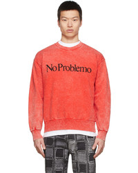 Aries Red No Problemo Sweatshirt