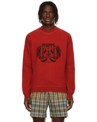 Phipps Red Pirate Sweatshirt