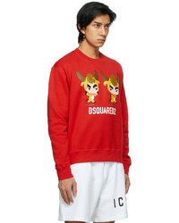 DSQUARED2 Red Year Of The Ox Sweatshirt