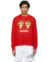 DSQUARED2 Red Year Of The Ox Sweatshirt