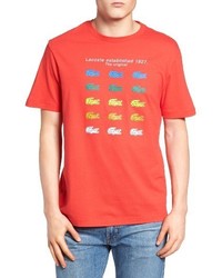 Lacoste Color Croc Graphic T Shirt