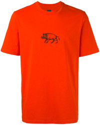 Oamc Hog Print T Shirt