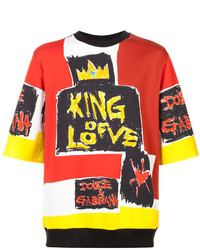 Dolce & Gabbana King Of Love Print T Shirt