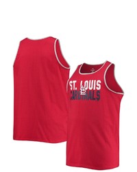 FANATICS Branded Redgray St Louis Cardinals Big Tall Muscle Tank Top At Nordstrom