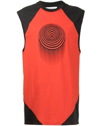 Marine Serre Colour Block Print Tank Top