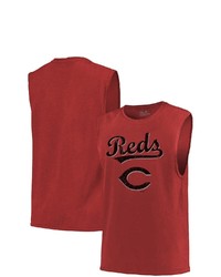Majestic Threads Red Cincinnati Reds Softhand Muscle Tank Top At Nordstrom