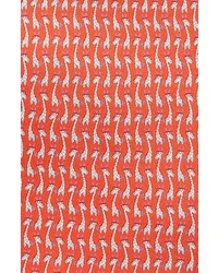 Salvatore Ferragamo Giraffe Print Tie