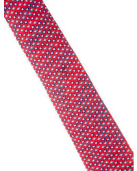 Hermes Herms Printed Silk Tie