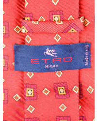 Etro Silk Printed Tie