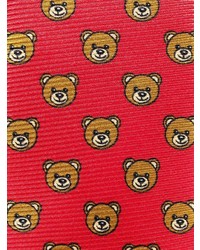 Moschino Teddy Print Tie