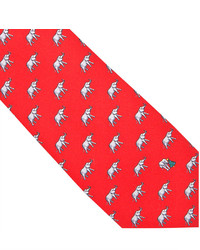 Thomas Pink Christmas Elephant Printed Tie