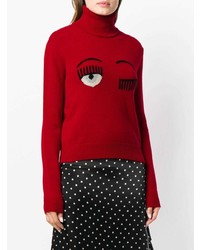 Chiara Ferragni Flirting Turtleneck Sweater