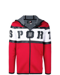 Plein Sport Logo Hooded Jacket