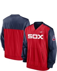 Nike Navyred Chicago White Sox Cooperstown Collection V Neck Pullover At Nordstrom