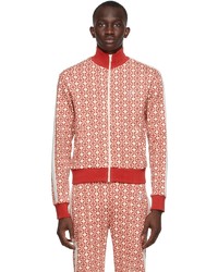 Wales Bonner Red Off White Power Track Jacket