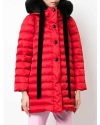 Miu Miu Contrast Trim Padded Jacket