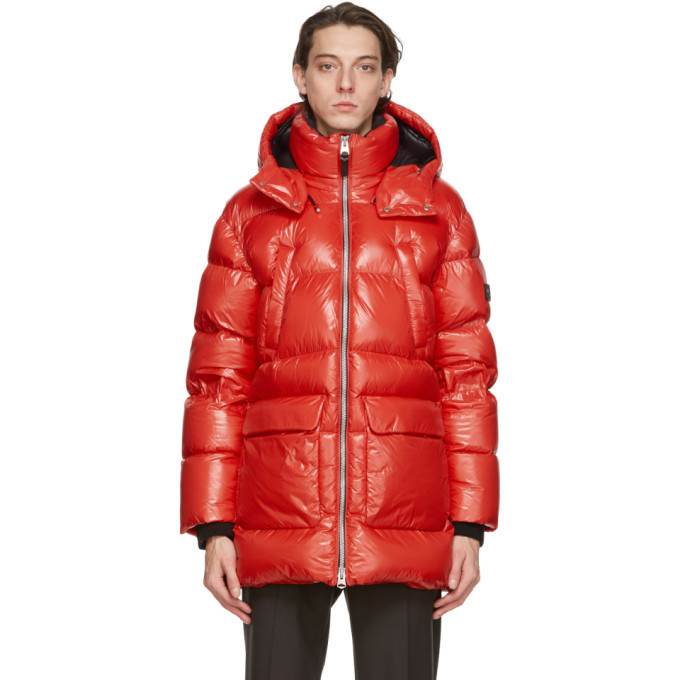 Mackage Red Down Kendrick Coat, $890 | SSENSE | Lookastic