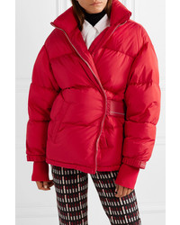 Prada Cropped Quilted Shell Down Jacket