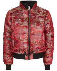 Topshop Eastern Style Puffer Jacket