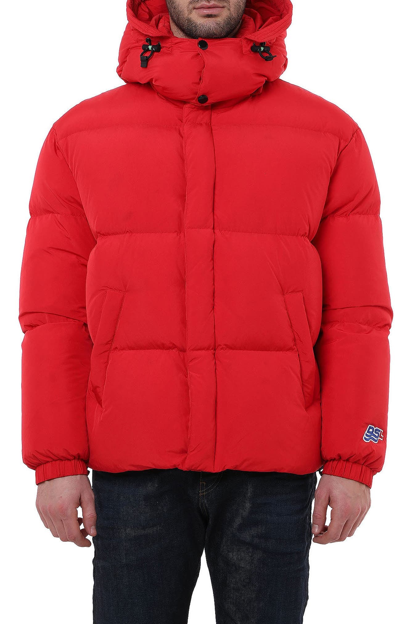 Diesel Hooded Nylon Puffer Coat, $295 | Nordstrom | Lookastic