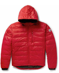 Canada Goose Lodge Packable Shell Hooded Down Jacket