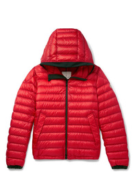 Moncler Morvan Slim Fit Quilted Shell Hooded Down Jacket