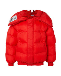 Vetements Oversized Appliqud Quilted Shell Jacket