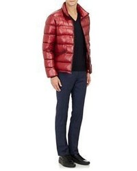 Herno Quilted Puffer Jacket Red