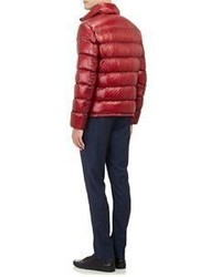 Herno Quilted Puffer Jacket Red
