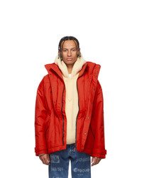 Napa By Martine Rose Red A Andean Jacket