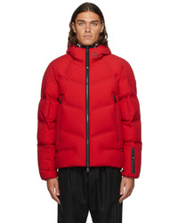 MONCLER GRENOBLE Red Down Arcesaz Jacket