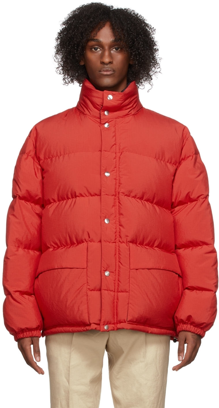 Jil Sander Red Down Jacket, $2,250 | SSENSE | Lookastic