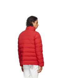 MONCLER GRENOBLE Red Down Kander Jacket