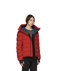 MONCLER GRENOBLE Red Down Lagoria Jacket
