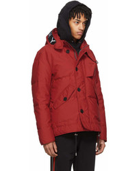 Givenchy Red Puffer Down Jacket