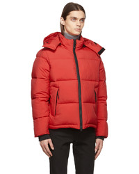 The Very Warm Red Puffer Jacket