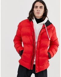 HIIT Ski Puffer Jacket In Red
